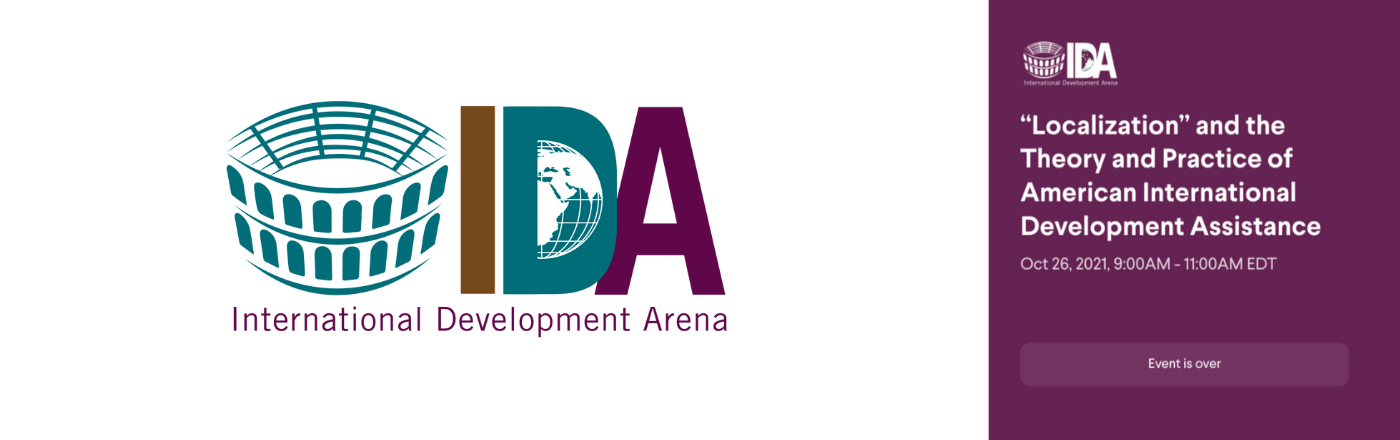 IDG logo featuring an arena